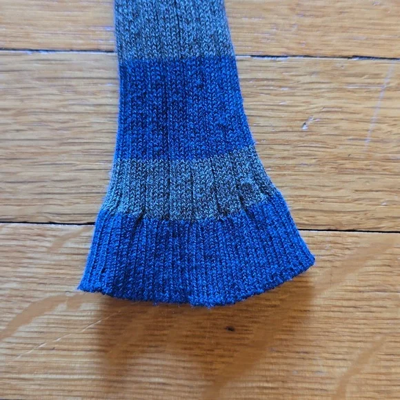 Poof, Ribbed Knit Bodycon Tunic Top, EUC, Navy & Olive, Women's S - Picture 9 of 11